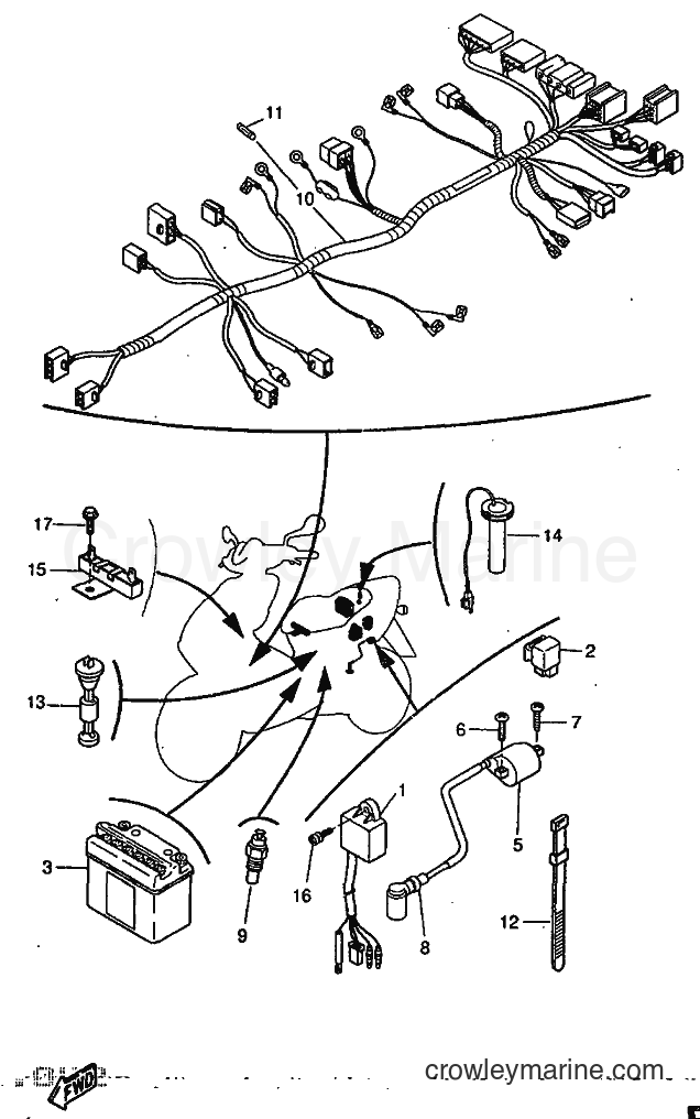 1997 Scooter YQ50 - YQ50 (5DN1) [999] - ELECTRICAL 2