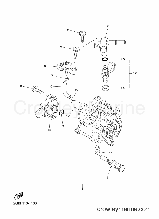 2018 Dirt Bike WR250F - WR250F (2GBG) [010] - INTAKE 2