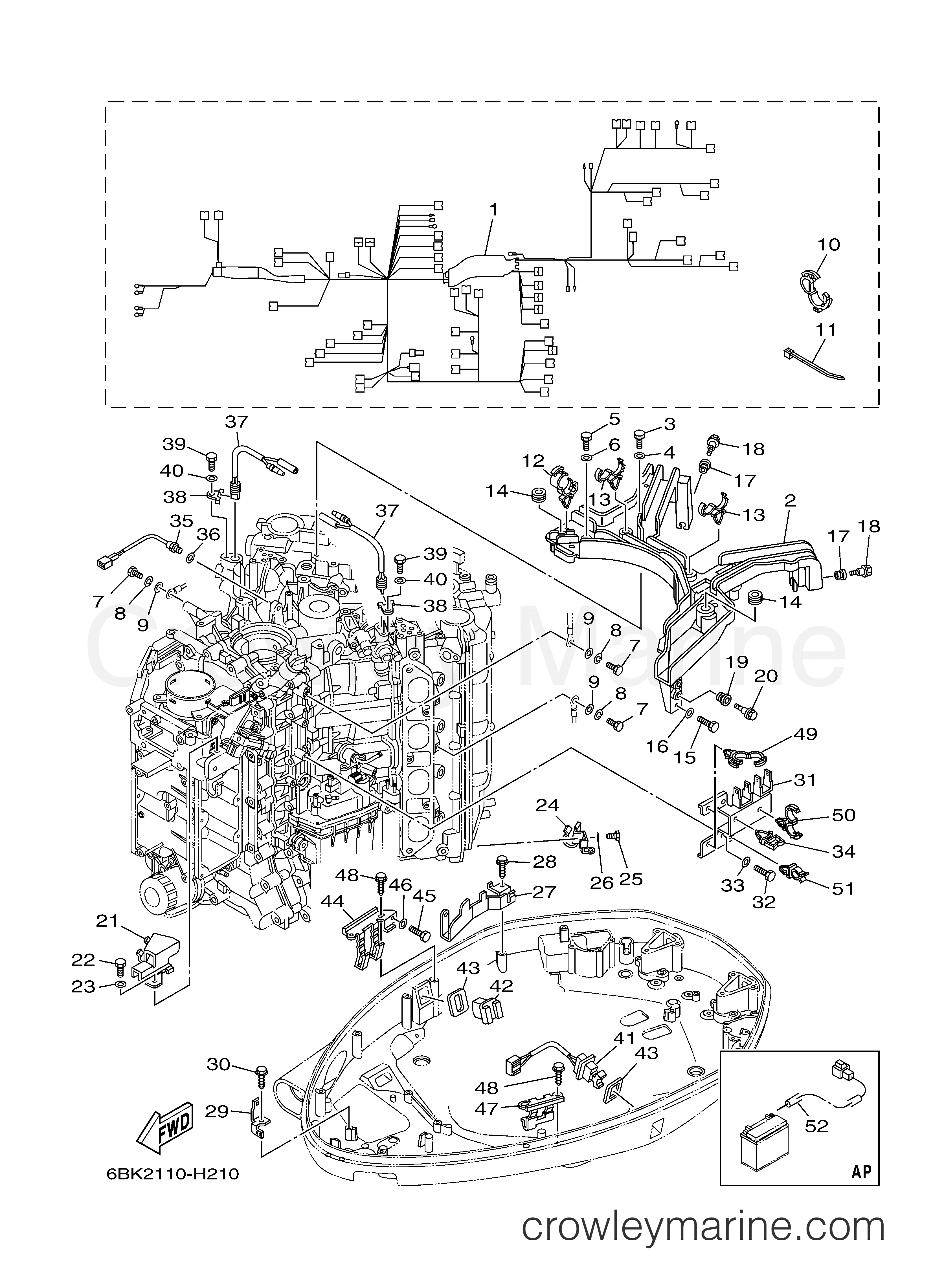 Yamaha Motors LF300TXR - ELECTRICAL 5