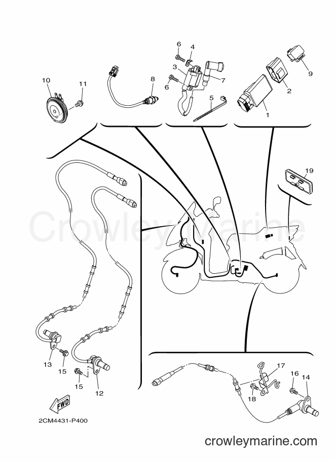 Yamaha Motors MW125A (2CMS) [020] - ELECTRICAL 2