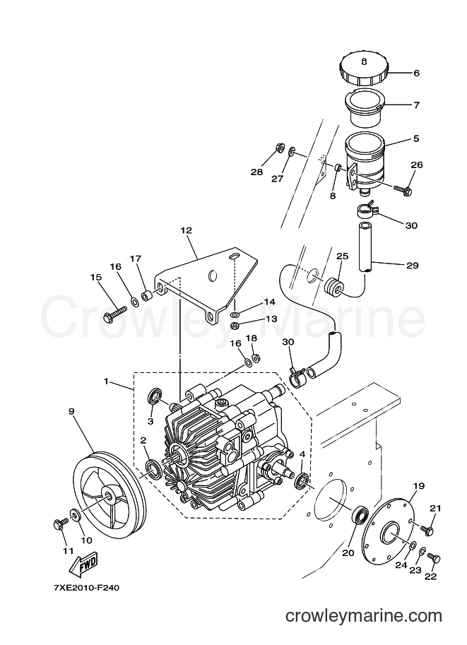 2012 Snowblower YS1070 - YS1070 (7XE3) [010] - TRANSMISSION 1