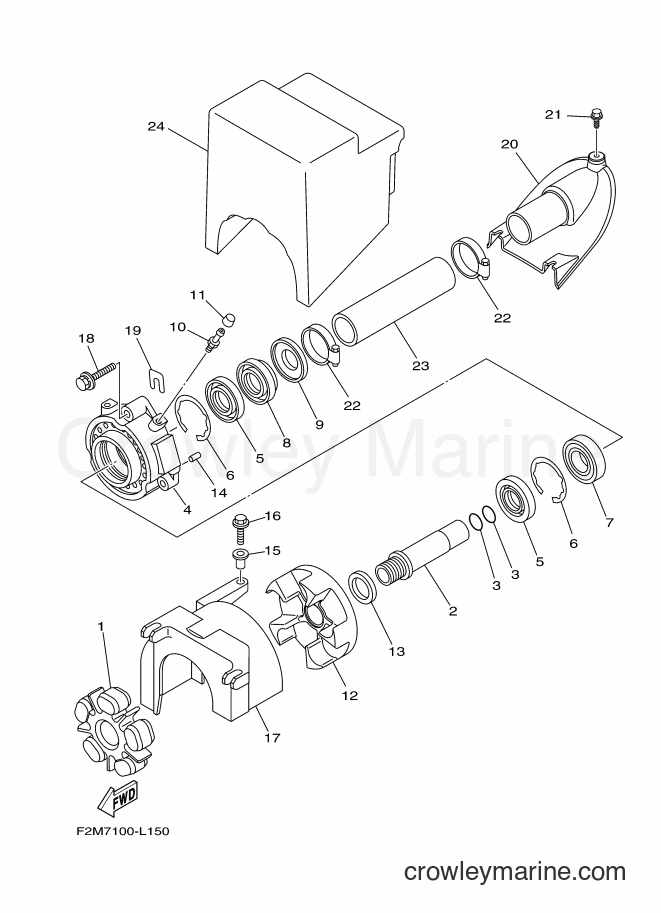 Yamaha Motors VX1800 (F2MA) [020] - JET UNIT 2