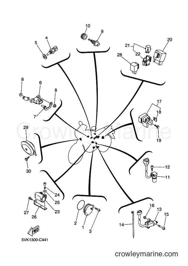 2005 Dirt Bike XT660R - XT660R (3S61) [040] - ELECTRICAL 2