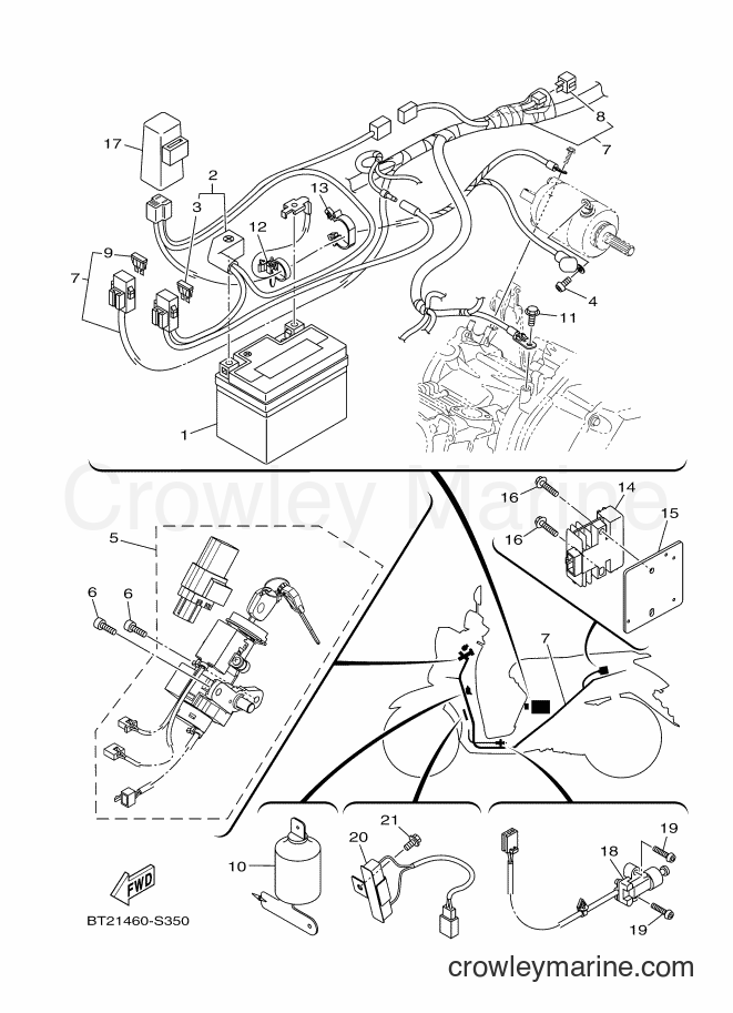Yamaha Motors LNC125-I (BT21) [010] - ELECTRICAL 1