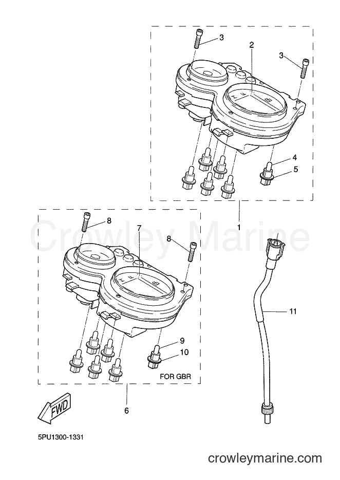 Yamaha Motors YQ50 (5PU4) [040] - METER