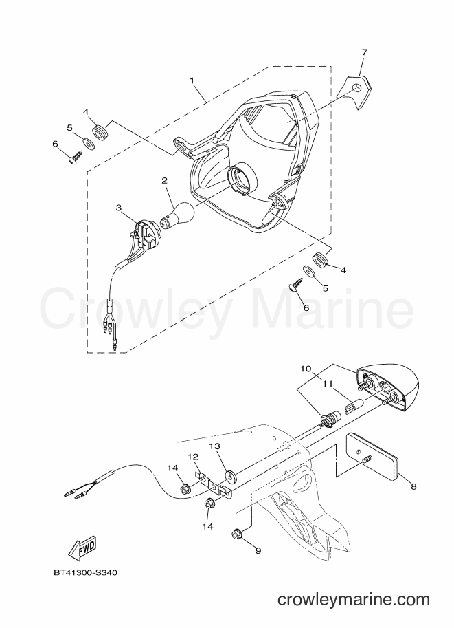 Yamaha Motors YS125-5C (BT41) [050] - TAILLIGHT