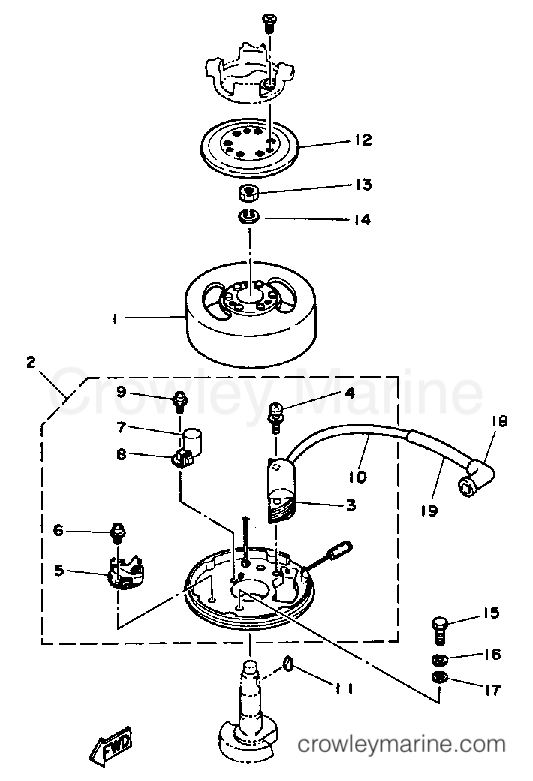 Yamaha Motors 2SG - GENERATOR