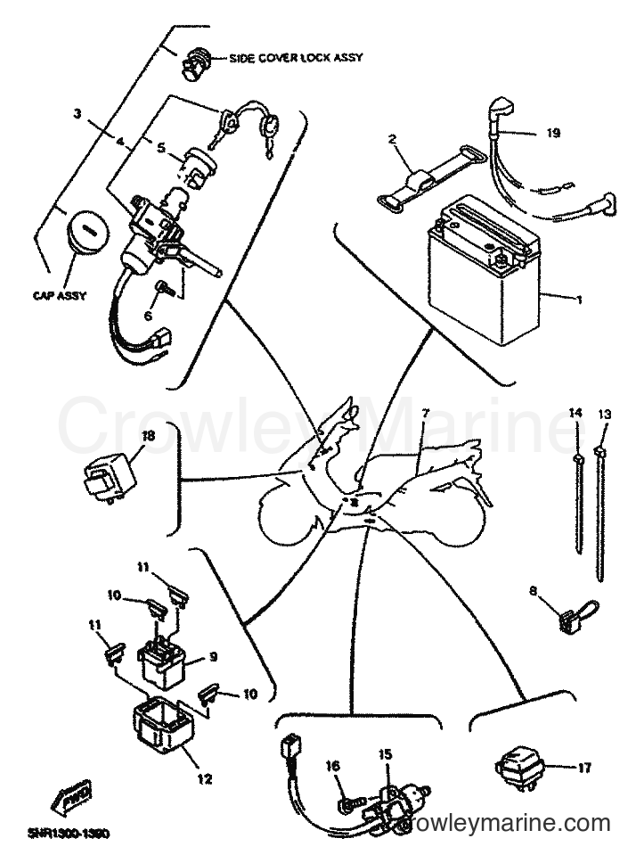 Yamaha Motors YP125E (5NR1) [010] - ELECTRICAL 2