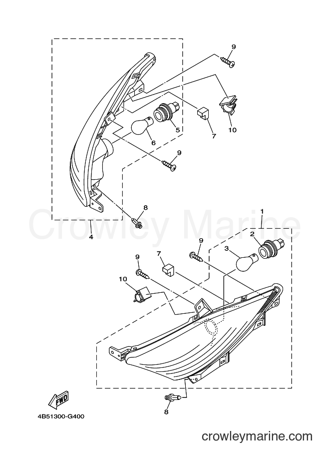 Yamaha Motors XP500A (1LD3) [050] - FLASHER LIGHT