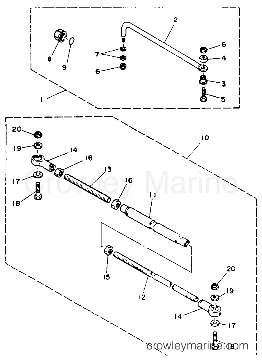 Yamaha Motors 130TXRR - STEERING GUIDE ATTACHMENT 1