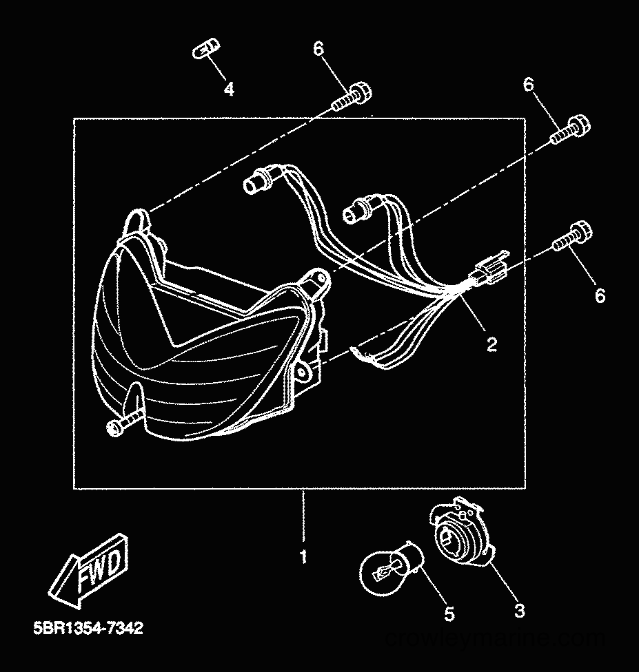 2000 Scooter YQ50 - YQ50 (5KH3) [010] - HEADLIGHT