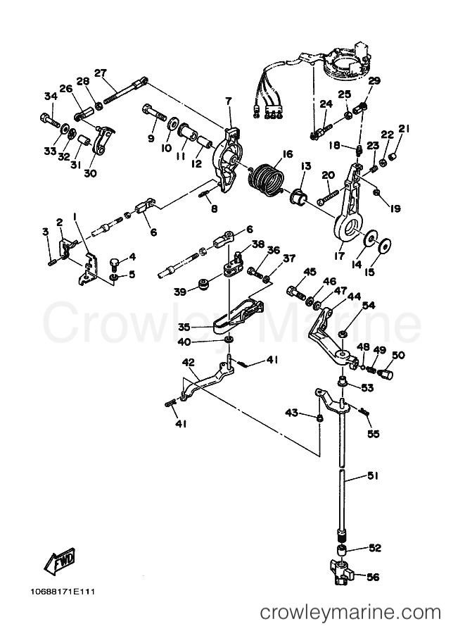 Yamaha Motors CV85ED (6880) [010] - CONTROL