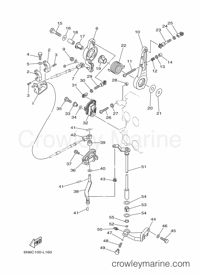 Yamaha Motors 115CETO (6N6D) [060] - CONTROL