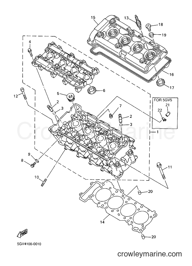 Yamaha Motors YZF-R6 (5GV6) [010] - CYLINDER