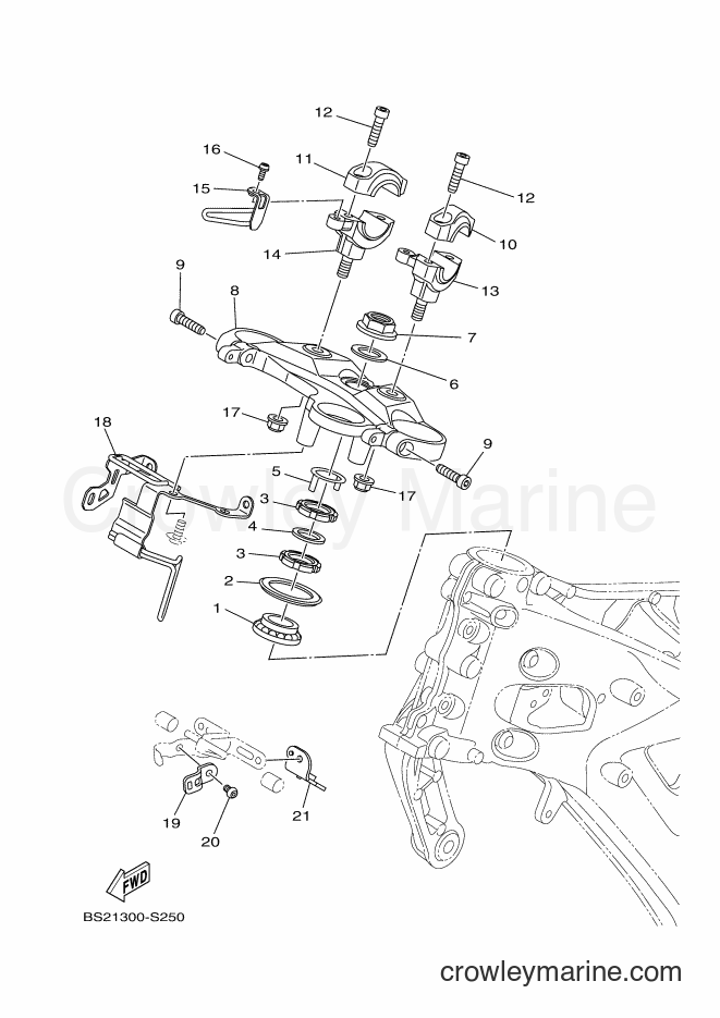 2018 Street Bike MTN850-A - MTN850-A (BS29) [010] - STEERING