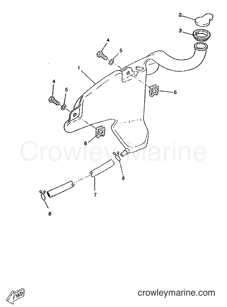 1996 Scooter CW50RS - CW50RS (4TD1) [999] - OIL TANK