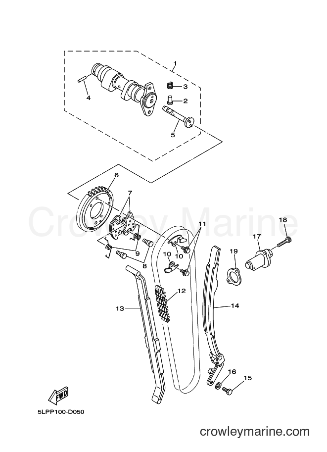2005 ATV YFM660R - YFM660R (5LPP) [030] - CAMSHAFT & CHAIN