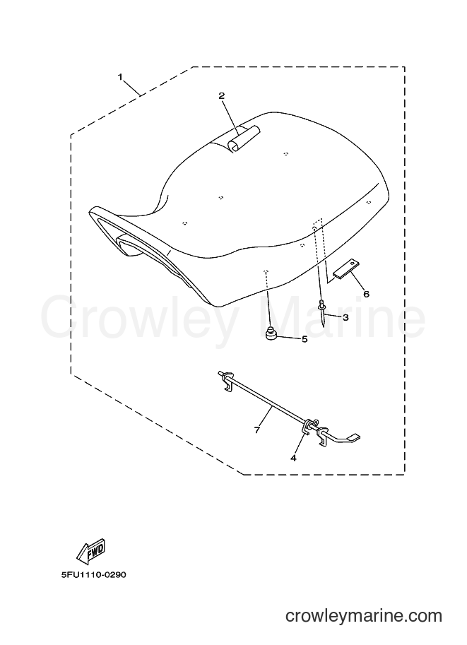 2008 ATV YFM400FWN - YFM400FWN (4S16) [010] - SEAT