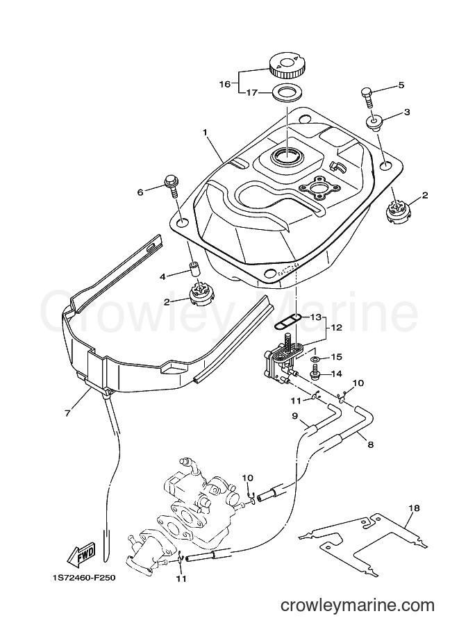 2009 Scooter T135SEC - T135SEC (1S76) [010] - FUEL TANK