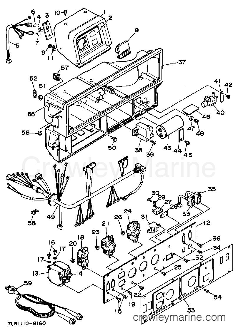 Yamaha Motors EF3800DVE - CONTROL BOX (EF3800DV)