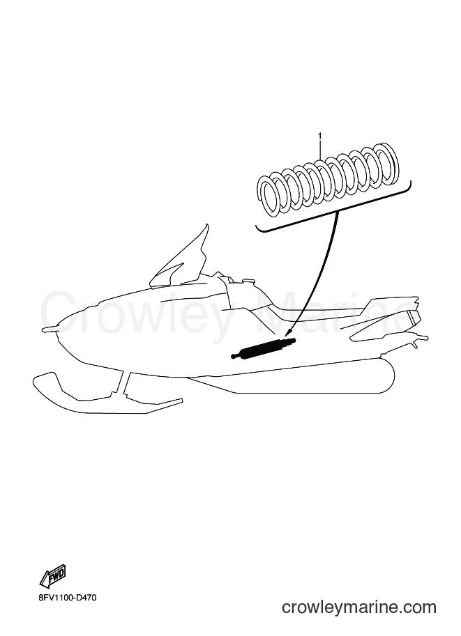 2006 Snowmobile RS10ST - RS10ST (8FL3) [020] - ALTERNATE REAR SUSPENSION