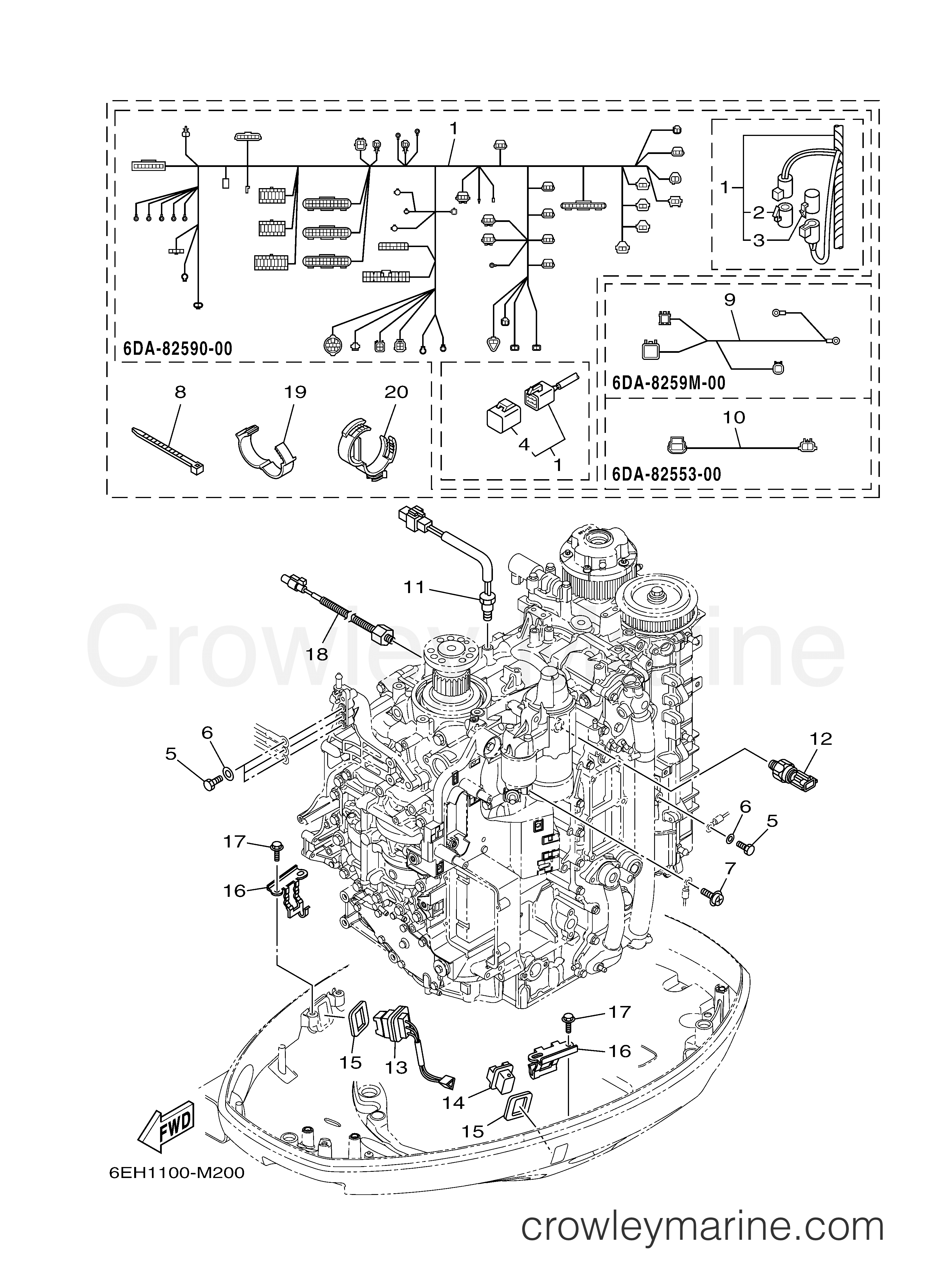 Yamaha Motors VF150LA - ELECTRICAL 4