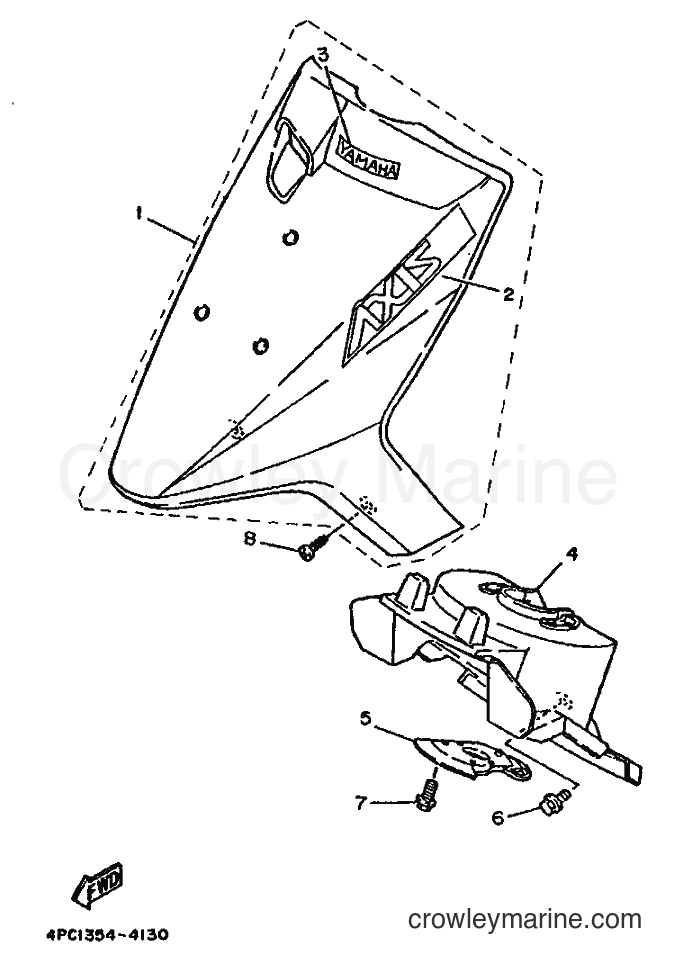 Yamaha Motors YA50R (4PC2) [999] - FENDER