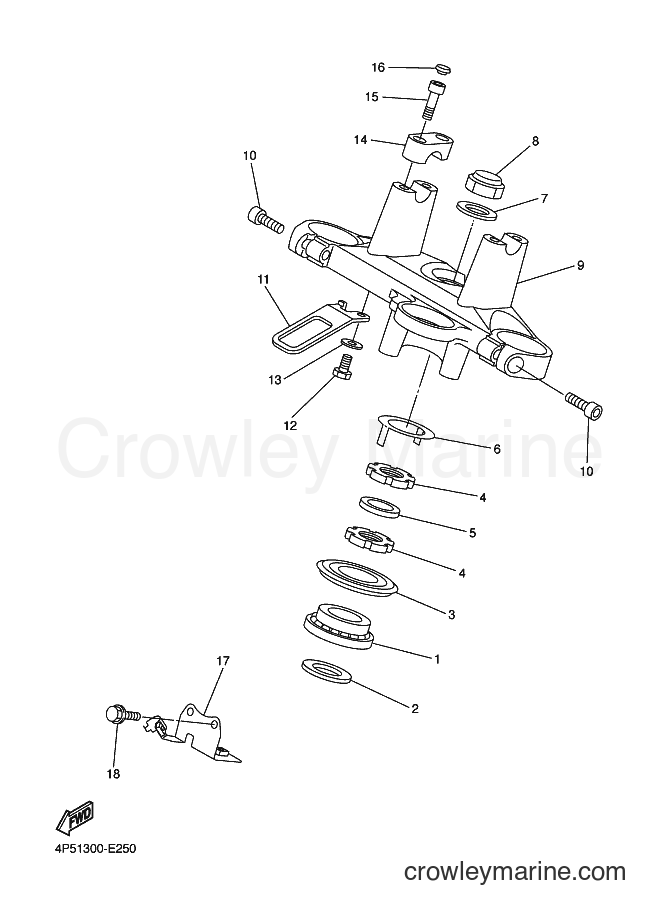 2007 Street Bike FZ6-SA - FZ6-SA (4P53) [060] - STEERING