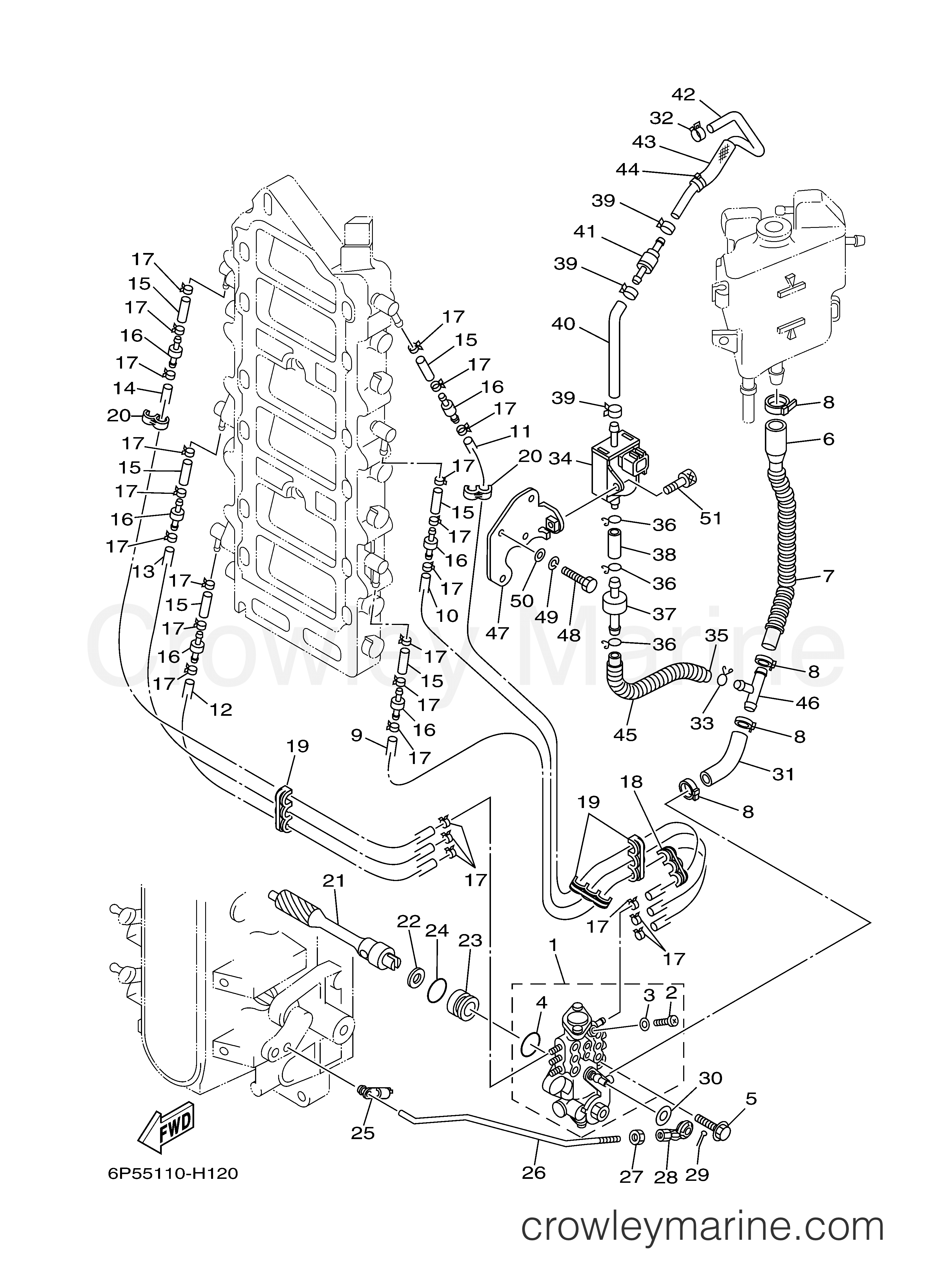 Yamaha Motors VZ200RTLR - OIL PUMP