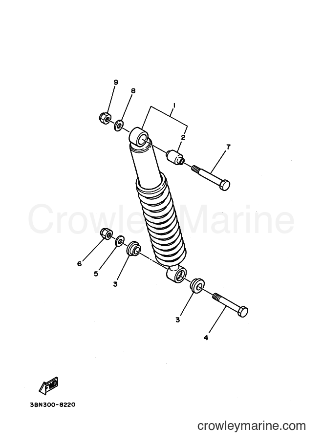 1995 Dirt Bike DT125RE - DT125RE (4BL5) [999] - BACK REST