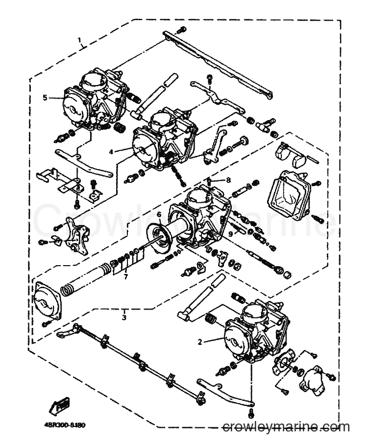 Yamaha Motors XJ600S (4BRA) [999] - ALTERNATE FOR ENGINE