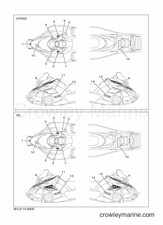 2013 Snowmobile RFX10ST2 - RFX10ST2 (8HL9) [020] - EMBLEM