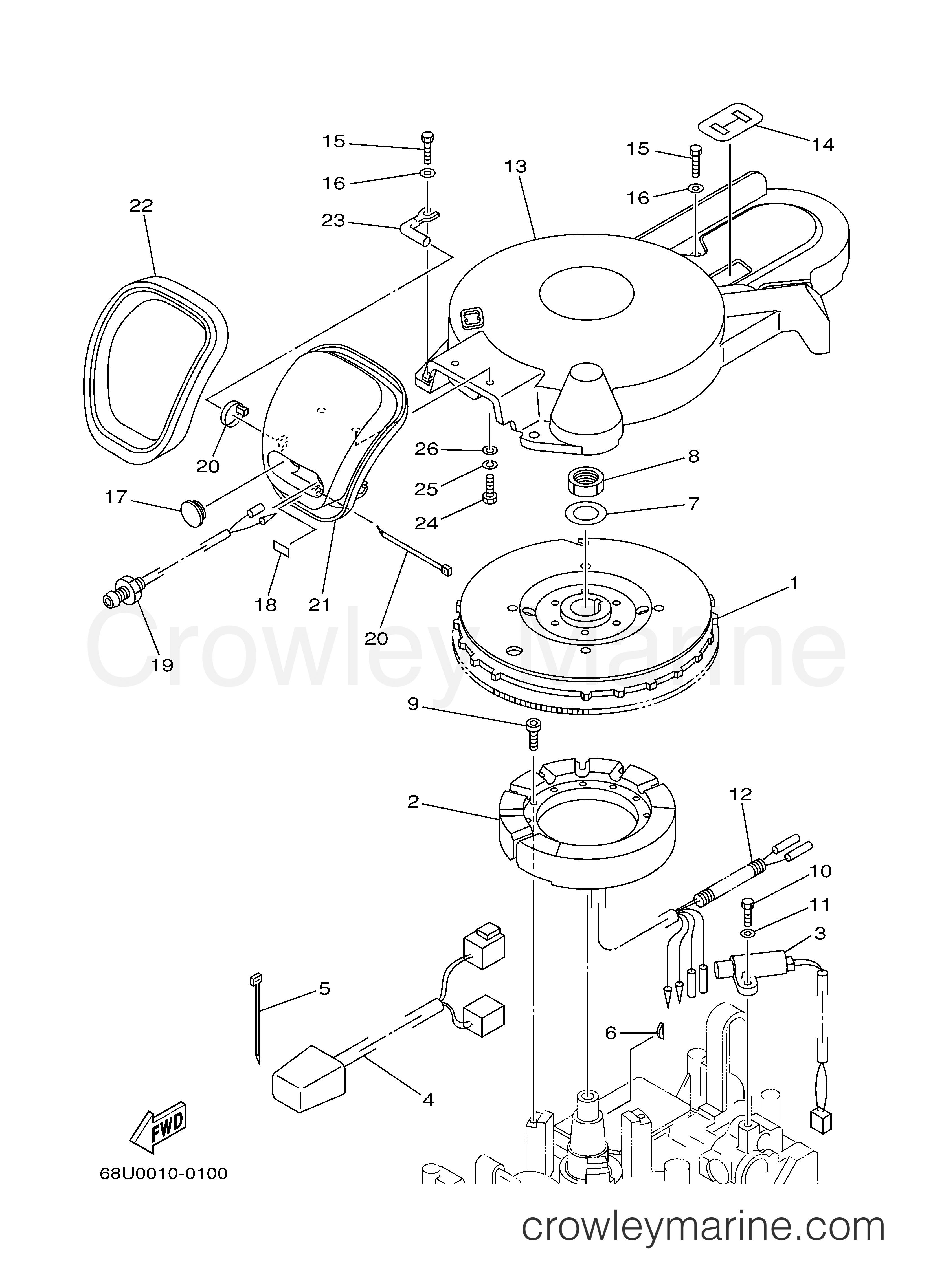 Yamaha Motors T25TLRZ - GENERATOR