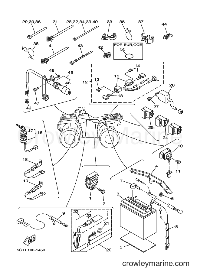 2001 ATV YFM600FWA - YFM600FWA (5GTF) [010] - ELECTRICAL 2