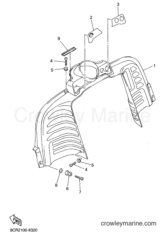 Yamaha Motors VX500ZER (8DD2) [020] - INSTRUMENT PANEL