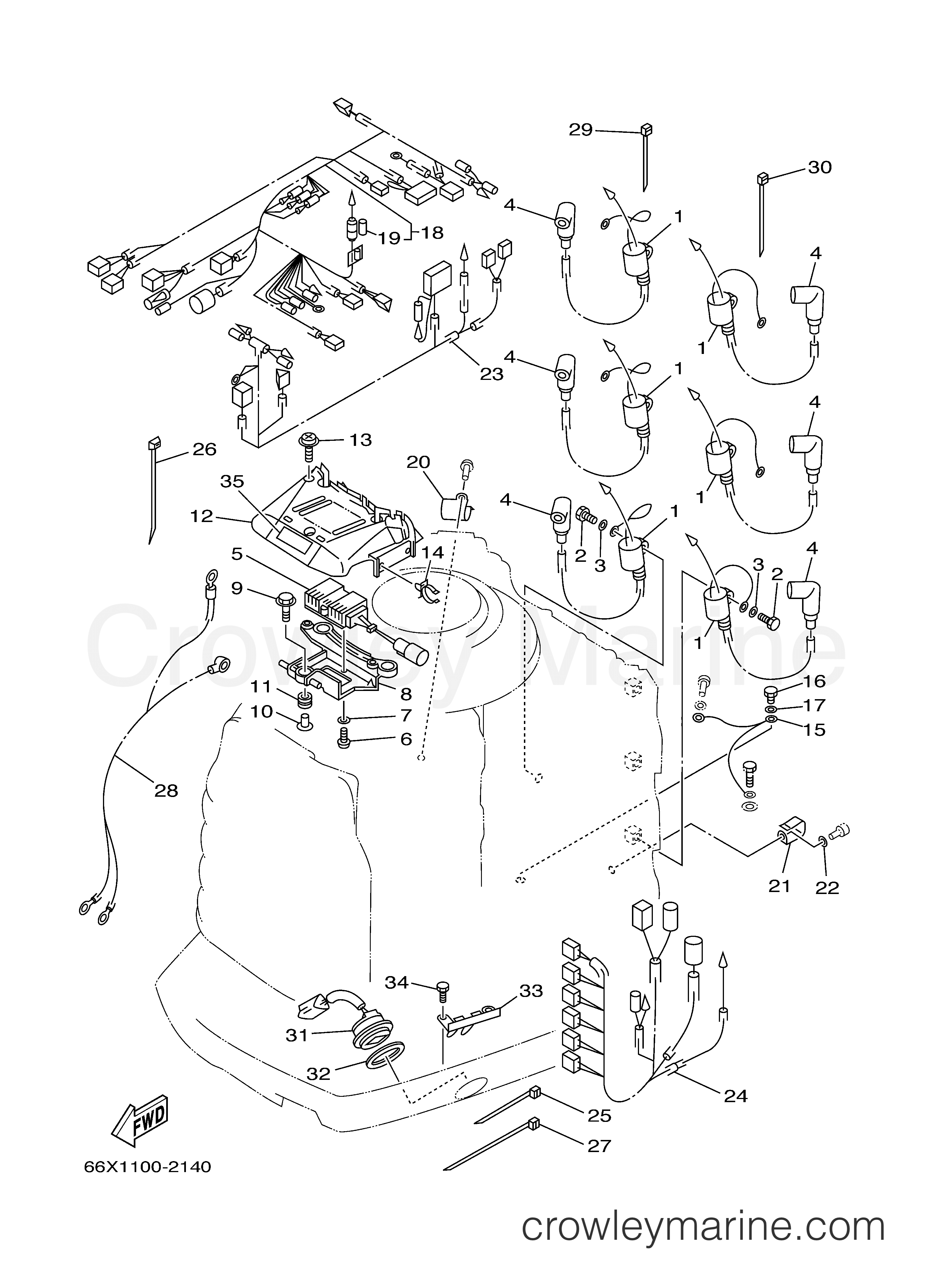 Yamaha Motors VX250TLRB - ELECTRICAL 2