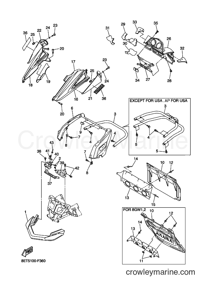 2007 Snowmobile RS10VT - RS10VT (8ET5) [020] - BUMPER