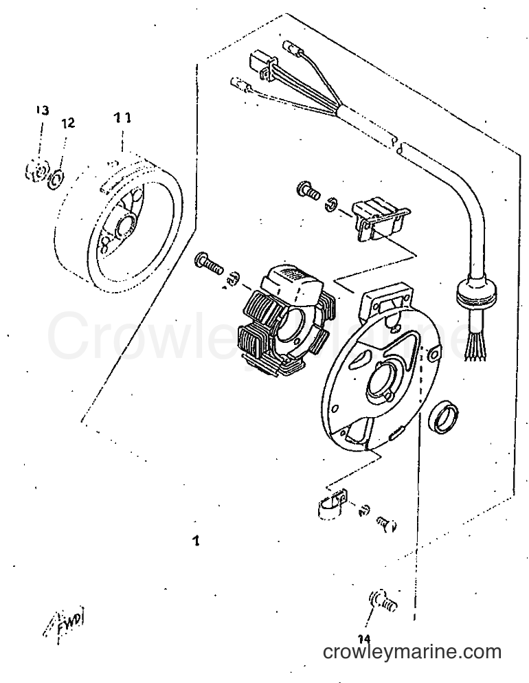 1998 Scooter CW50RSP - CW50RSP (4WT3) [010] - GENERATOR
