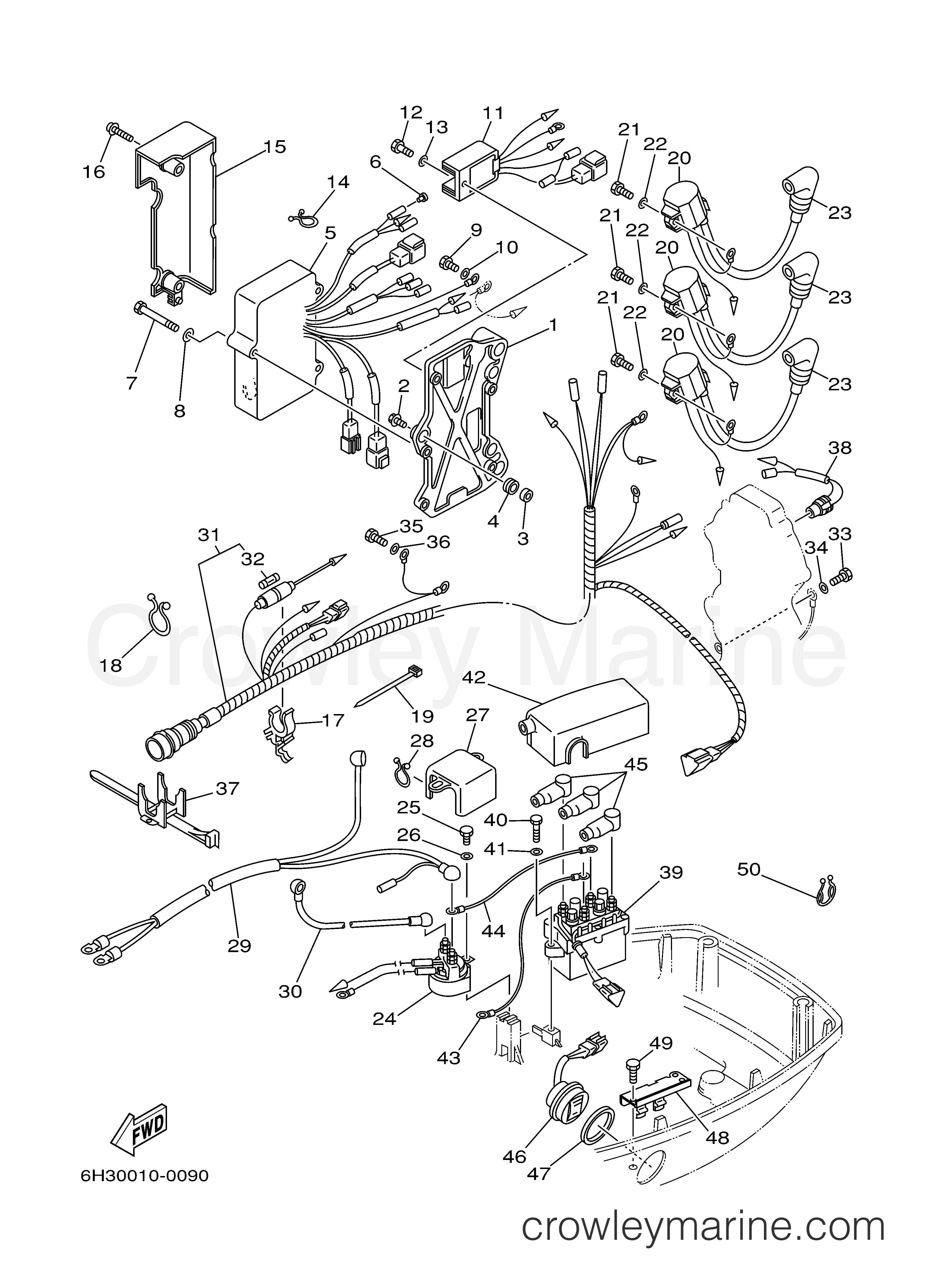 Yamaha Motors 60TLRZ - ELECTRICAL