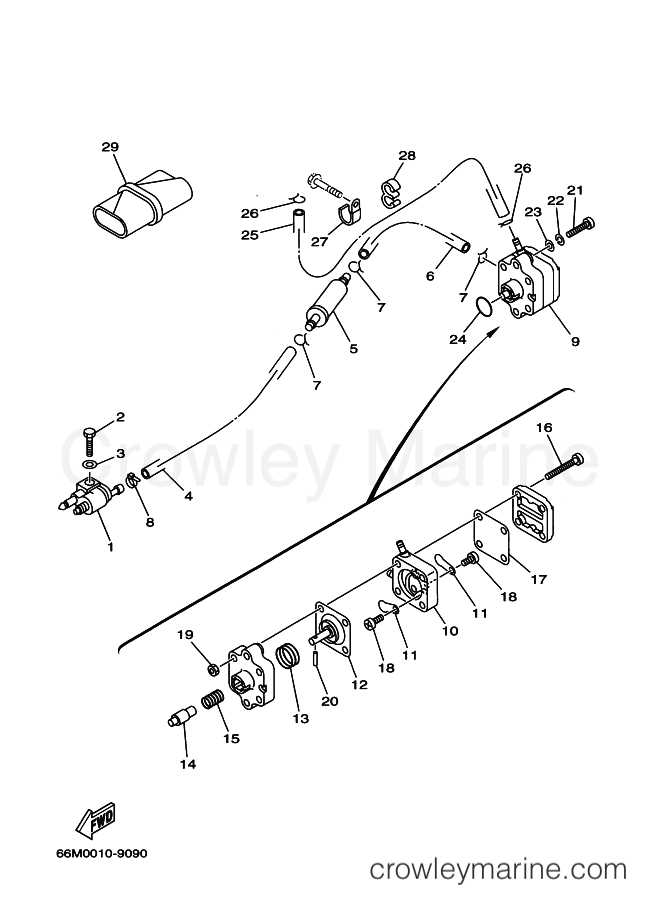 Yamaha Motors T9.9PLRB (69C2) [070] - FUEL