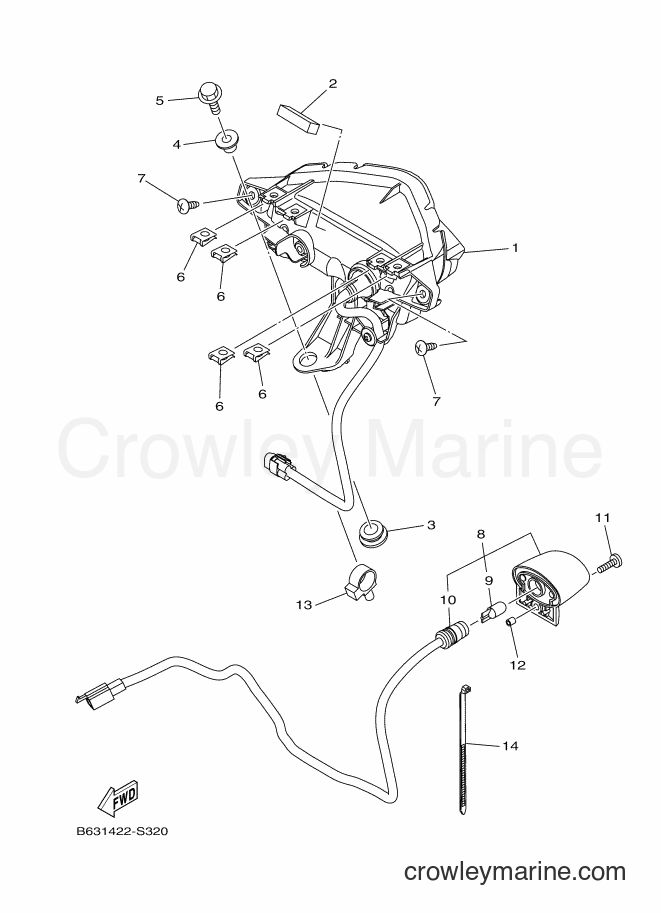 2017 Street Bike GDR155 - GDR155 (B631) [010] - TAILLIGHT