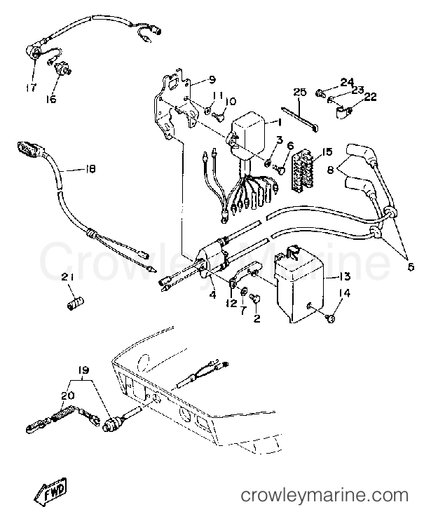 Yamaha Motors F9.9MLHQ - ELECTRICAL