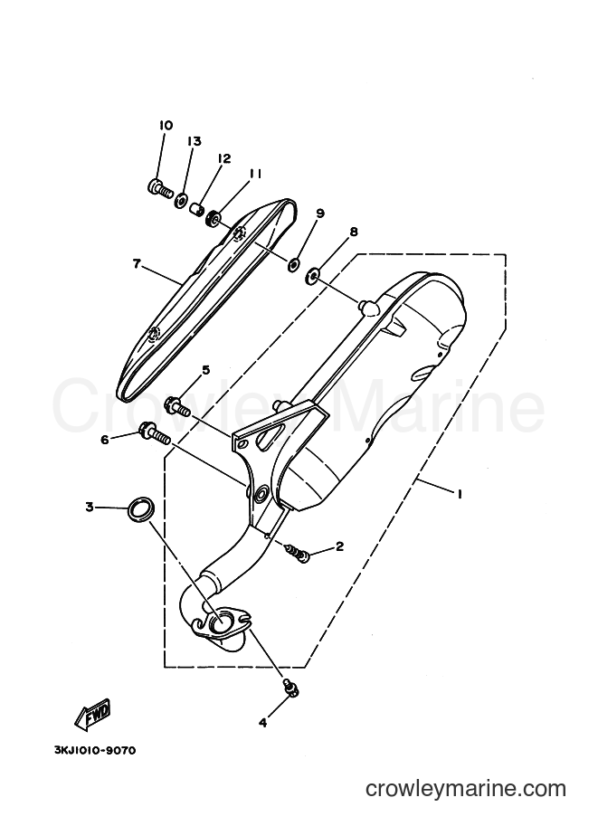 1991 Scooter CY90 - CY90 (4CX1) [999] - ESCAPE