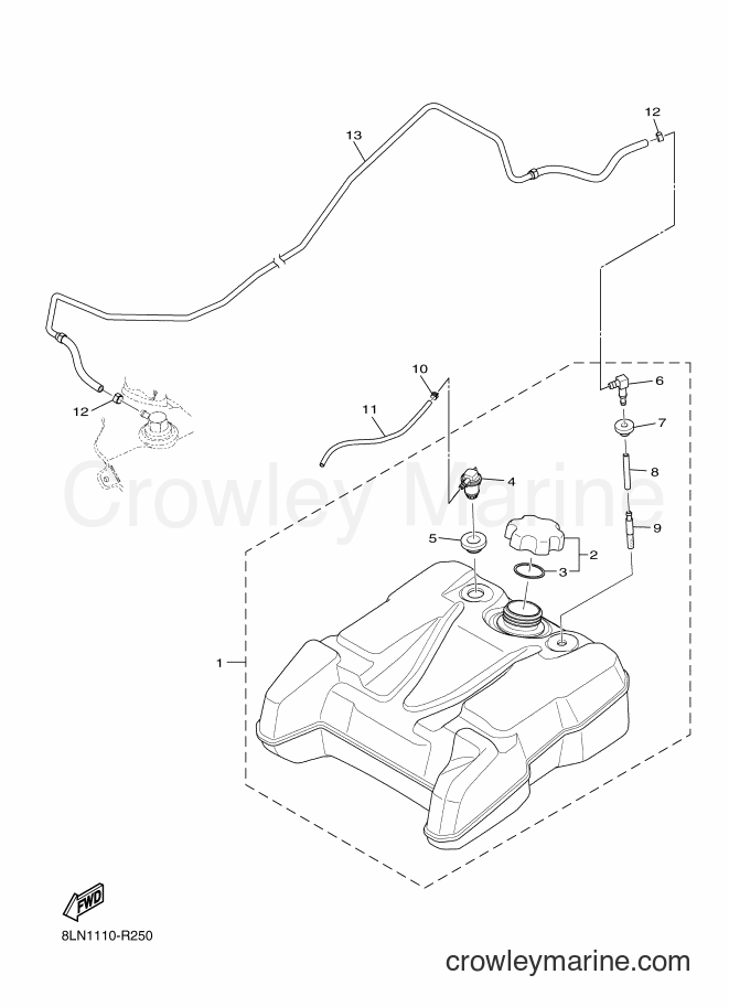2016 Snowmobile SRV10SP - SRV10SP (8LN2) [010] - FUEL TANK 2