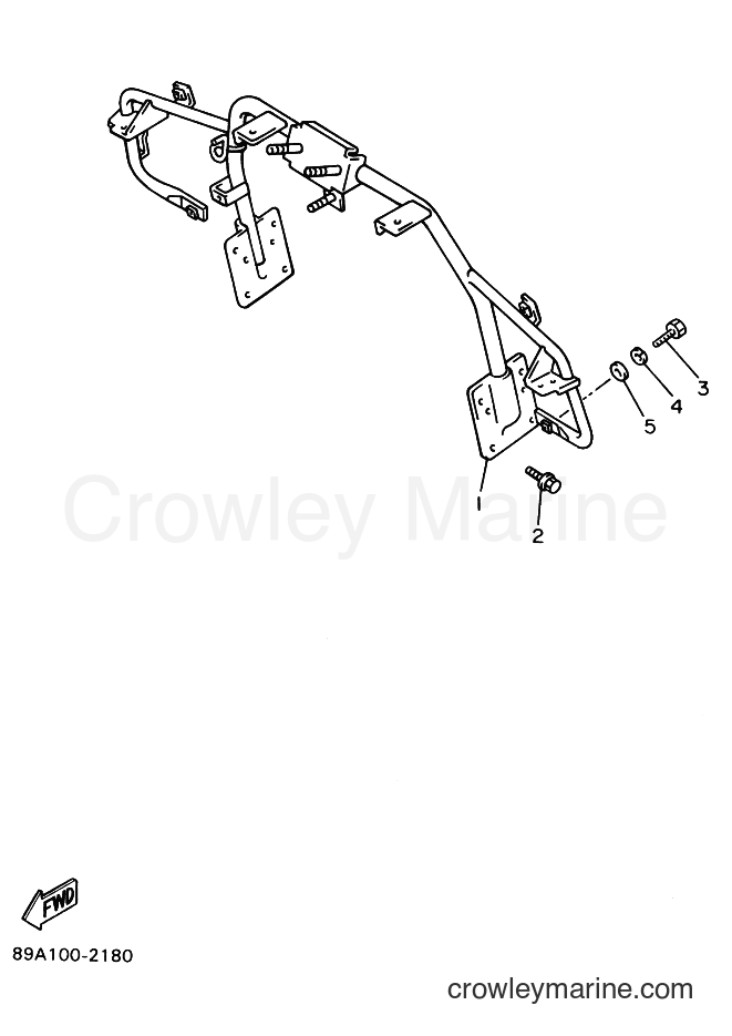 Yamaha Motors VX750 (89A1) [010] - STEERING GATE