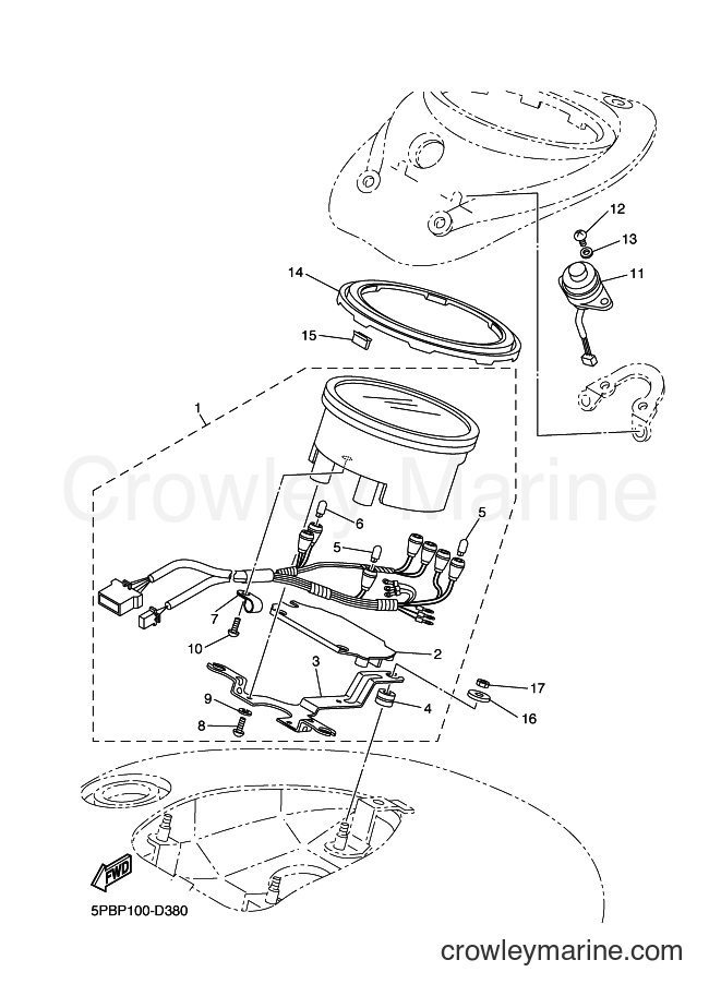 Yamaha Motors XVS1100 (3B87) [010] - METER