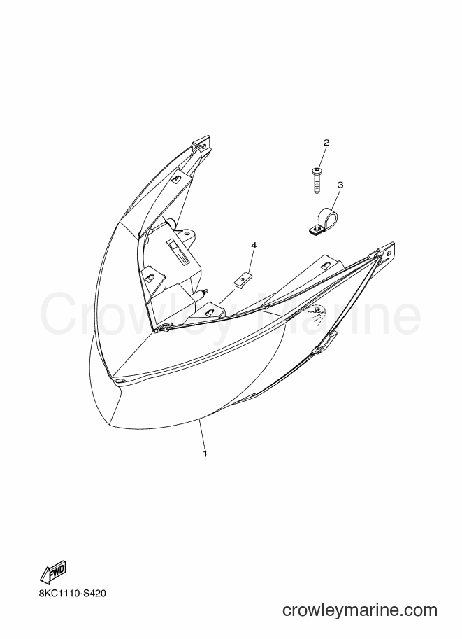 Yamaha Motors SRS10XL41 (8MD2) [010] - HEADLIGHT