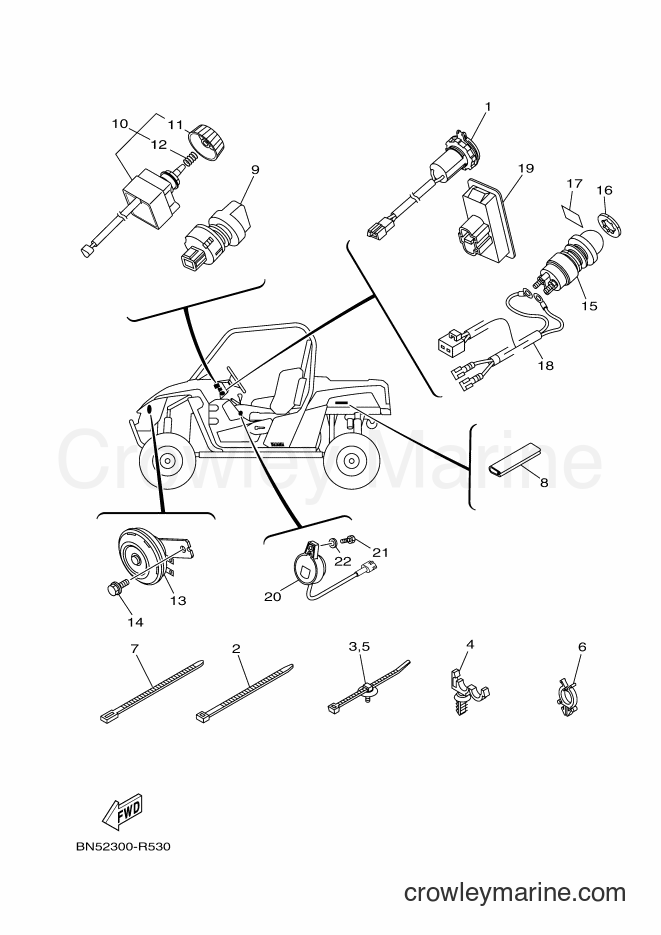 Yamaha Motors YXE700ES (BN52) [010] - ELECTRICAL 2