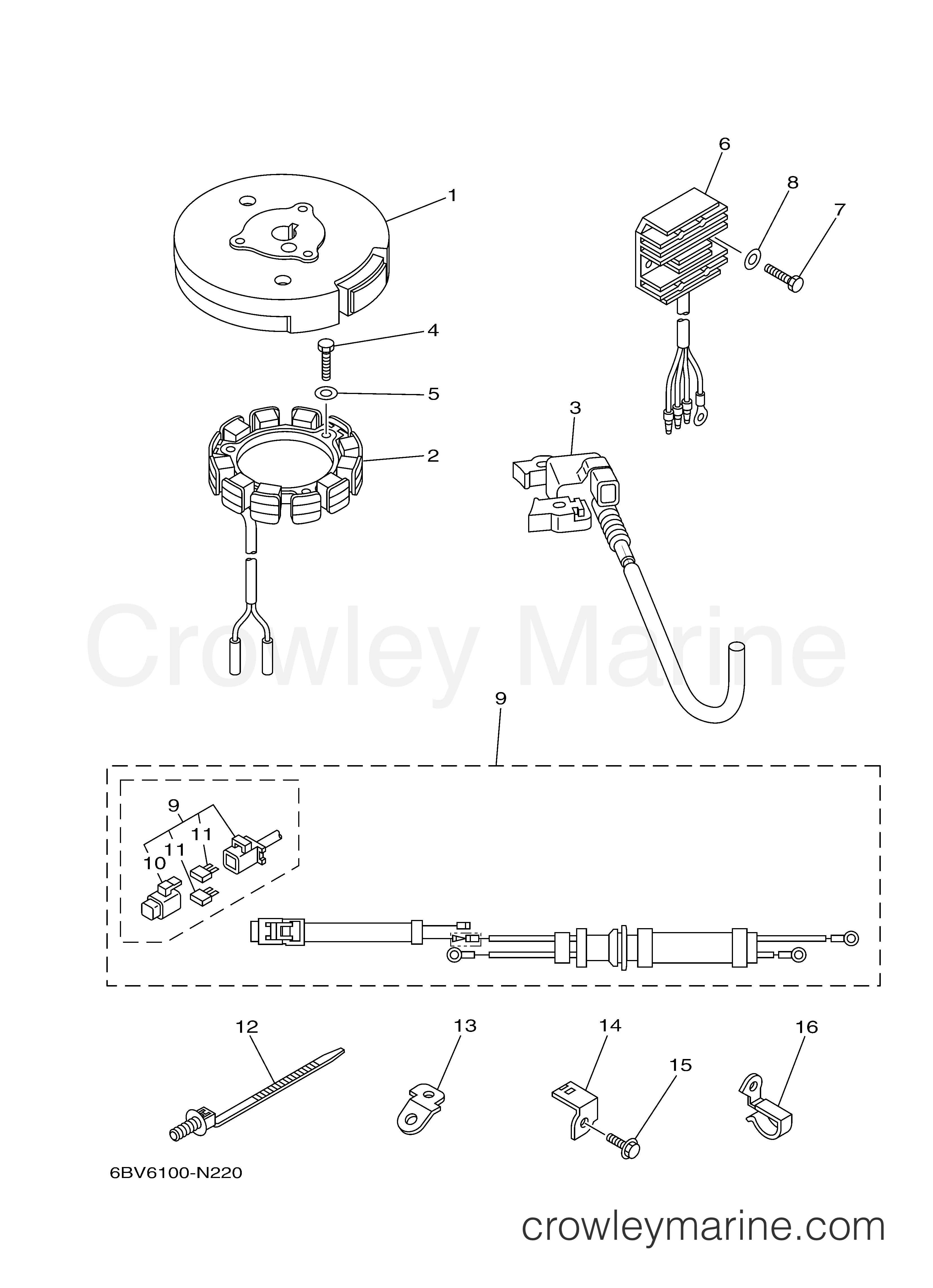 Yamaha Motors F6SMHA - OPTIONAL PARTS