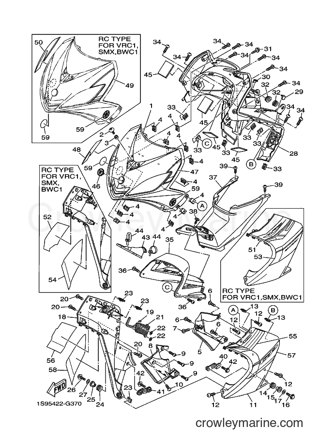 2008 Scooter T135SEC - T135SEC (1S96) [010] - LEG SHIELD 2